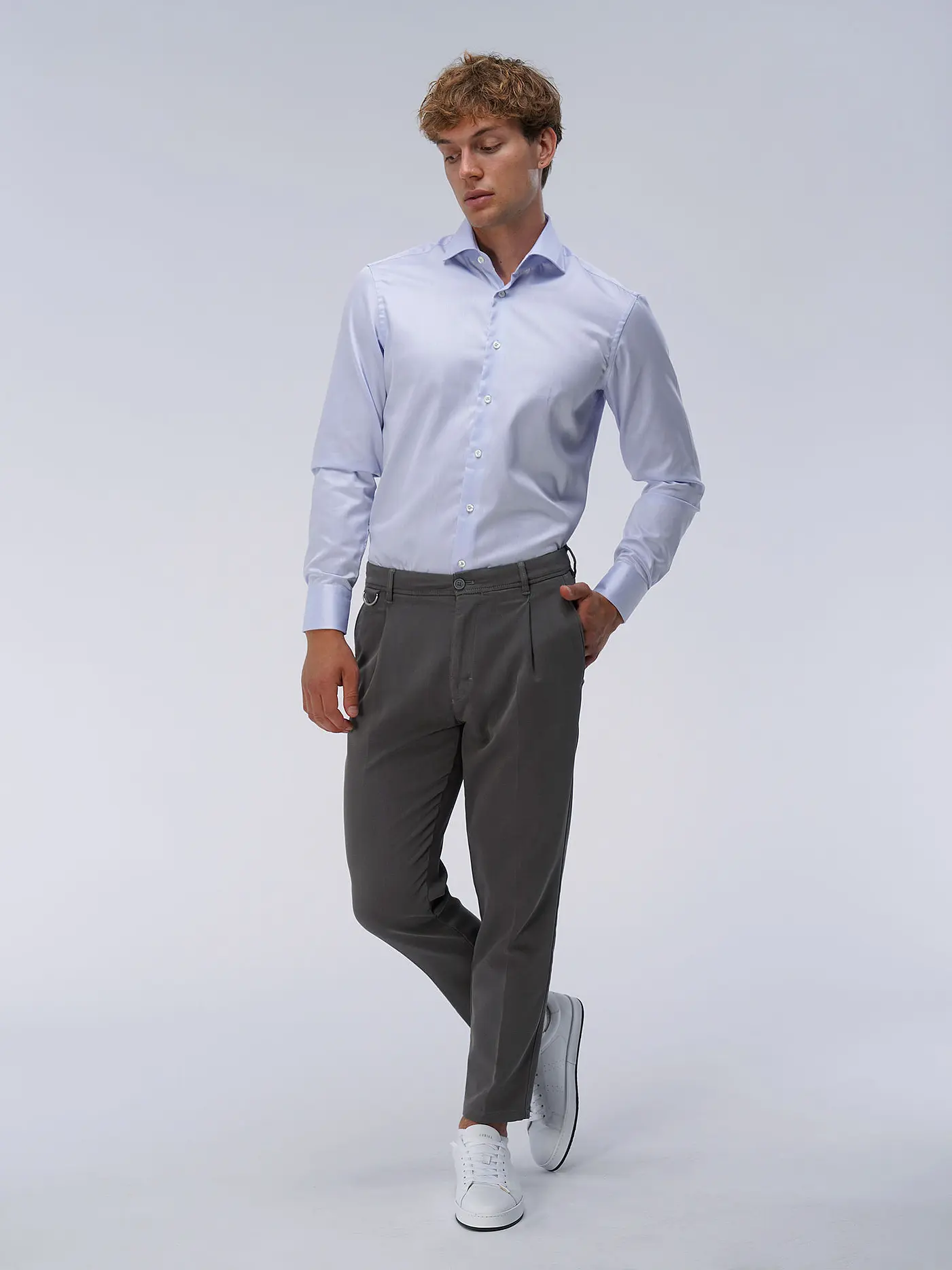 VAN LAACK | Hemd Tailor Fit | hellblau